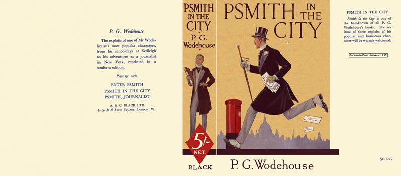 Item #5249 Psmith in the City. P. G. Wodehouse