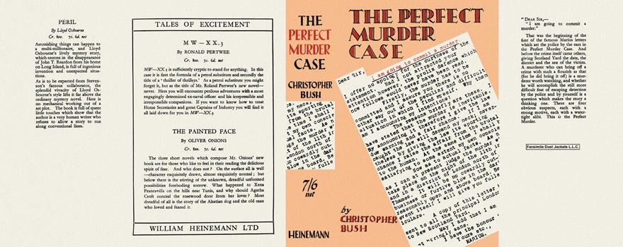 Item #525 Perfect Murder Case, The. Christopher Bush