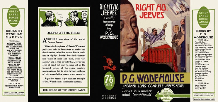 Item #5254 Right Ho, Jeeves. P. G. Wodehouse