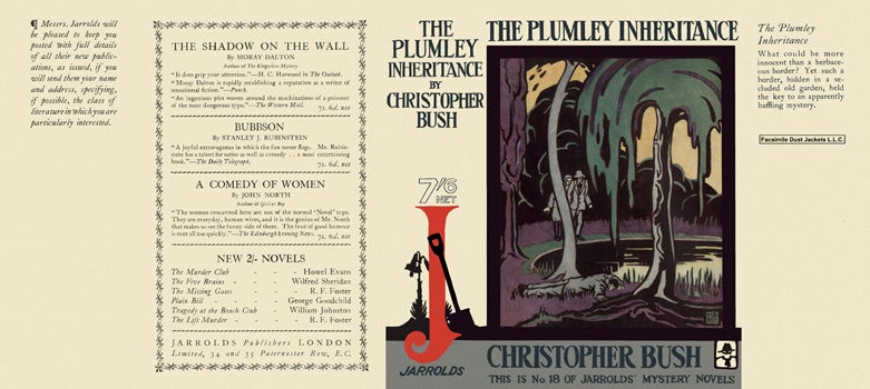 Item #526 Plumley Inheritance, The. Christopher Bush