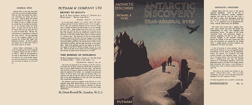 Item #52641 Antarctic Discovery. Richard E. Byrd