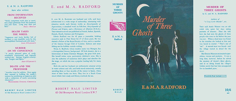 Item #52694 Murder of Three Ghosts. E. Radford, M. A. Radford