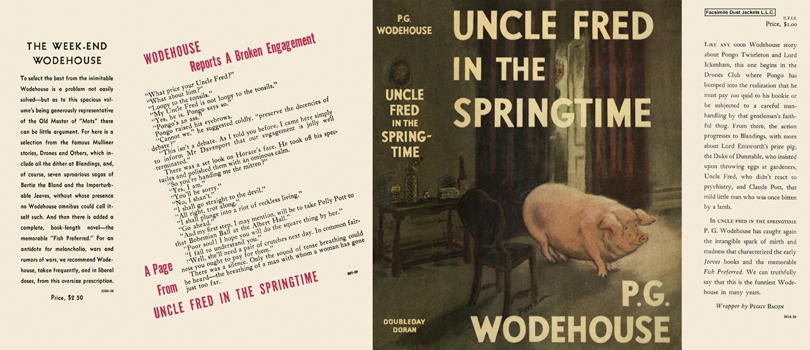 Item #5274 Uncle Fred in the Springtime. P. G. Wodehouse