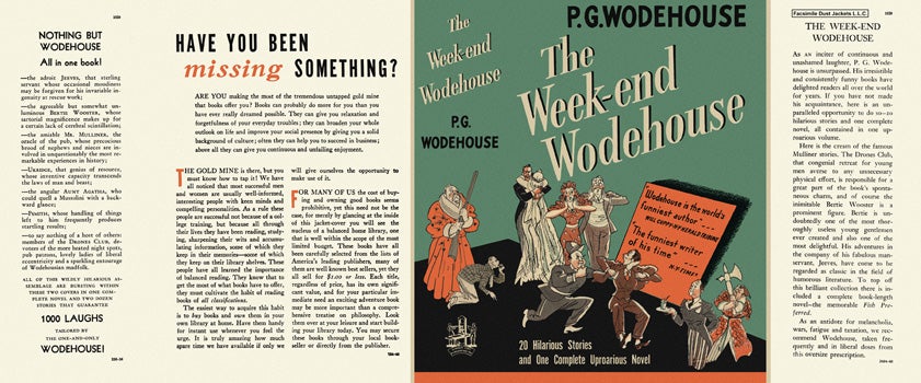 Item #5282 Week-End Wodehouse, The. P. G. Wodehouse.