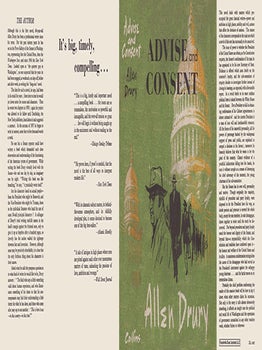 Advise and Consent. Allen Drury.