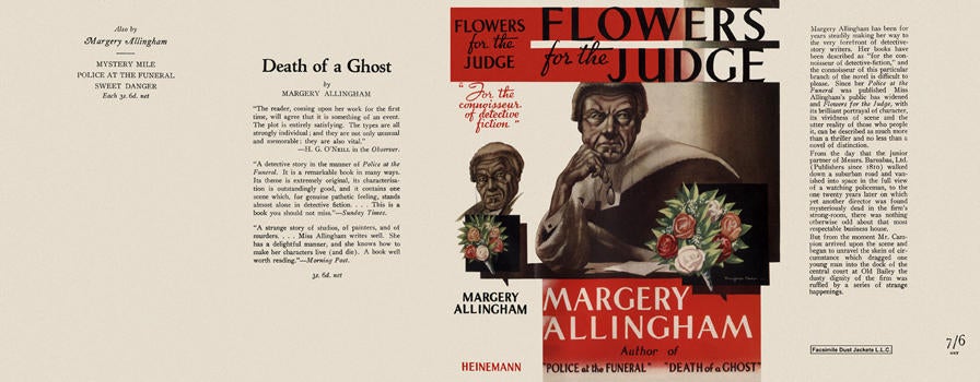 Item #53 Flowers for the Judge. Margery Allingham.