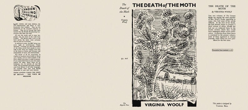 Item #5304 Death of the Moth, The. Virginia Woolf
