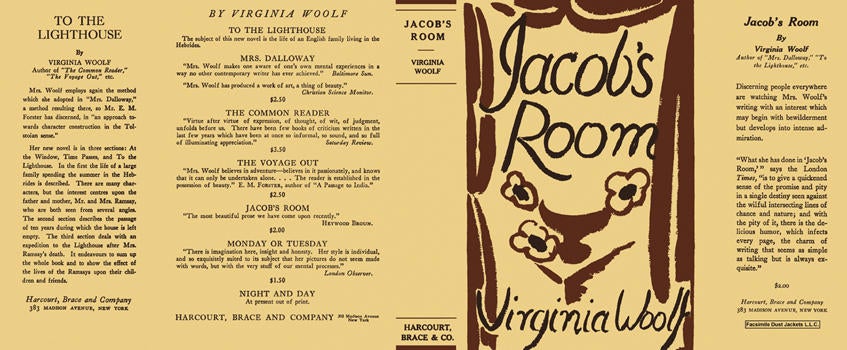 Item #5305 Jacob's Room. Virginia Woolf
