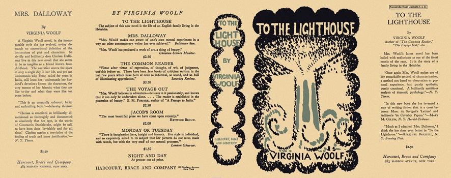Item #5310 To the Lighthouse. Virginia Woolf