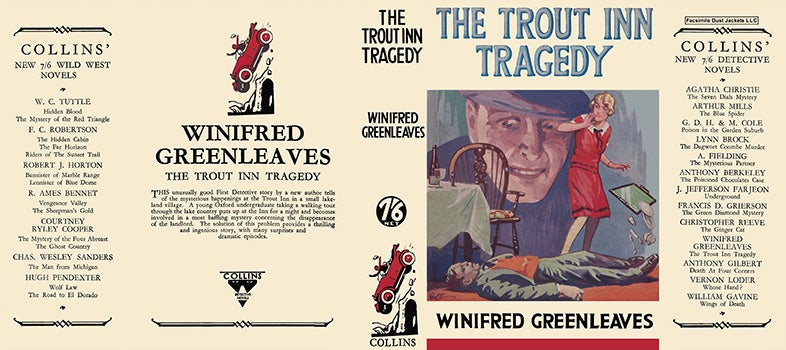 Item #53127 Trout Inn Tragedy, The. Winifred Greenleaves.