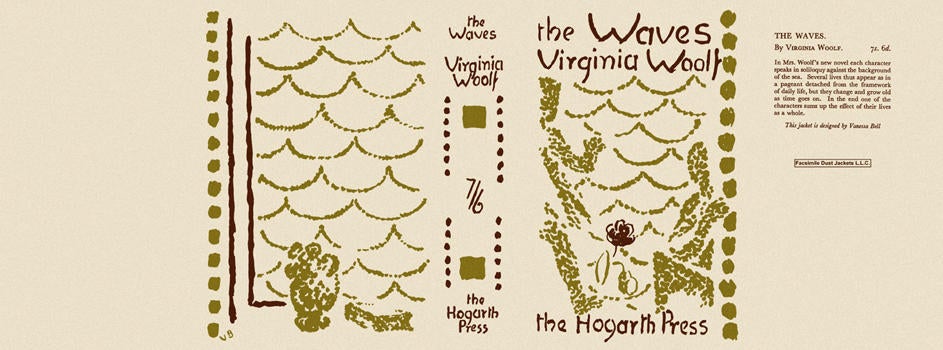 Item #5313 Waves, The. Virginia Woolf