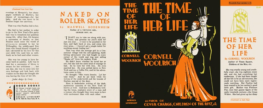 Item #5319 Time of Her Life, The. Cornell Woolrich