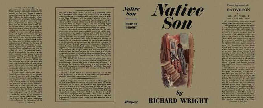 Item #5323 Native Son. Richard Wright
