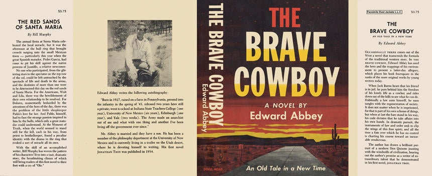 Item #5334 Brave Cowboy, The. Edward Abbey
