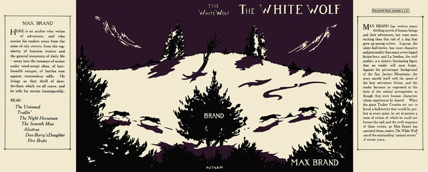 Item #5343 White Wolf, The. Max Brand