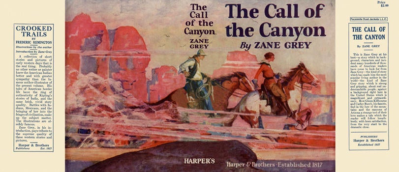 Item #5365 Call of the Canyon, The. Zane Grey