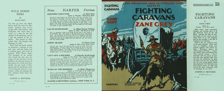 Item #5375 Fighting Caravans. Zane Grey
