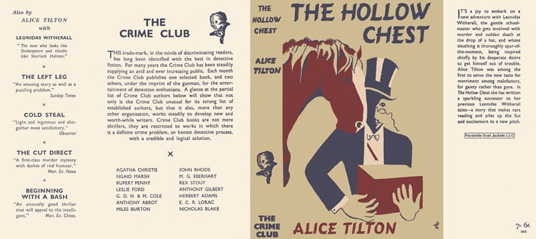 Item #53752 Hollow Chest, The. Alice Tilton.