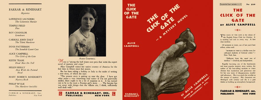 Item #539 Click of the Gate, The. Alice Campbell