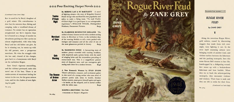 Item #5400 Rogue River Feud. Zane Grey.