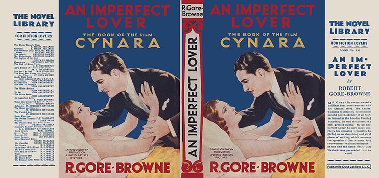 Item #54069 Imperfect Lover, An (Photoplay title "Cynara"). Robert Gore-Browne.