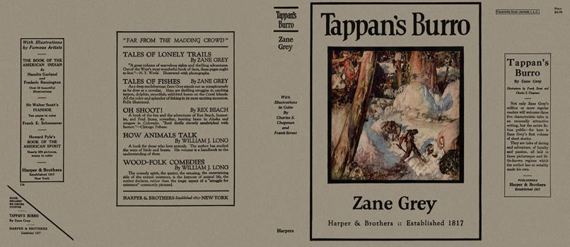 Item #5408 Tappan's Burro. Zane Grey.
