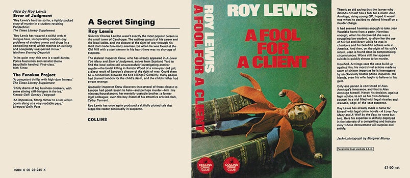 Item #54234 Fool for a Client, A. Roy Lewis