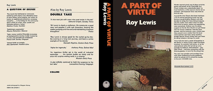 Item #54236 Part of Virtue, A. Roy Lewis