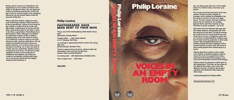 Item #54238 Voices in an Empty Room. Philip Loraine