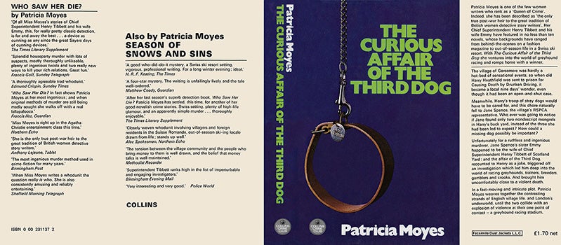 Item #54243 Curious Affair of the Third Dog, The. Patricia Moyes