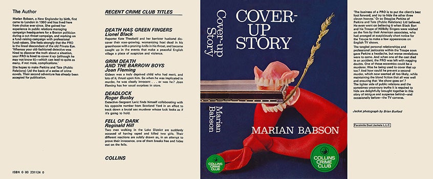 Item #54289 Cover-up Story. Marian Babson