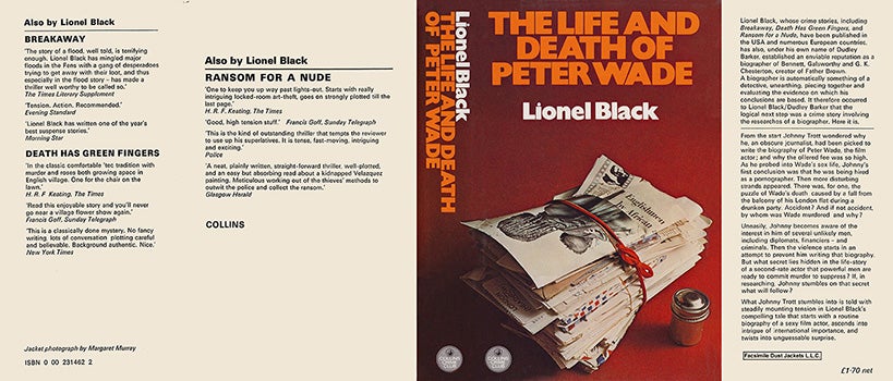 Item #54295 Life and Death of Peter Wade, The. Lionel Black.