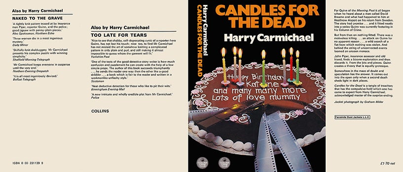 Item #54304 Candles for the Dead. Harry Carmichael.
