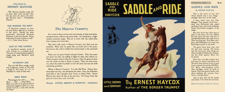 Item #5431 Saddle and Ride. Ernest Haycox