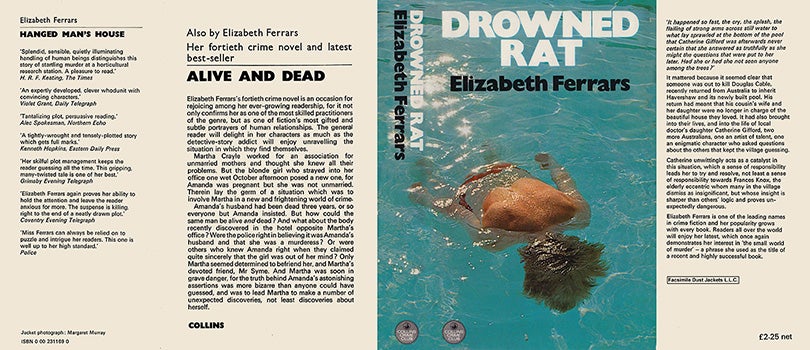 Item #54324 Drowned Rat. Elizabeth Ferrars