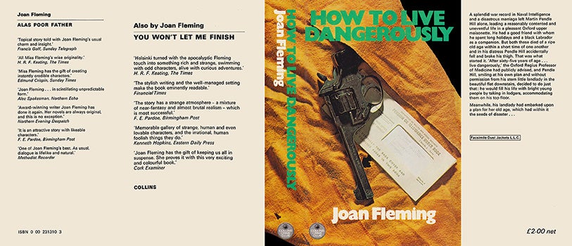Item #54327 How to Live Dangerously. Joan Fleming.
