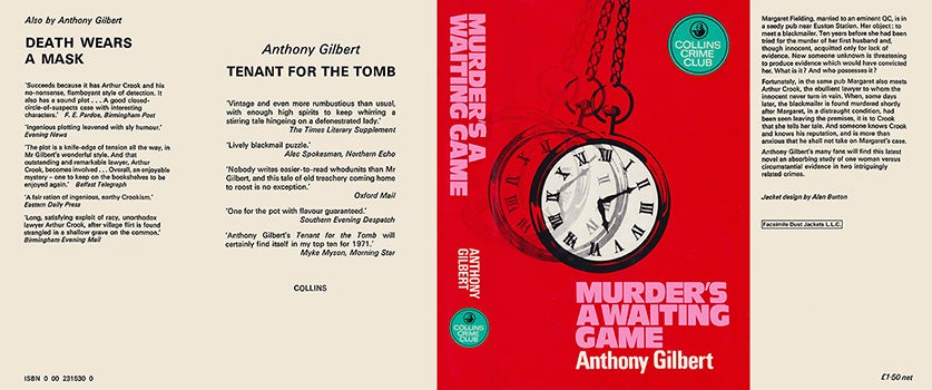 Item #54334 Murder's a Waiting Game. Anthony Gilbert