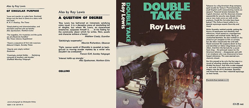 Item #54355 Double Take. Roy Lewis