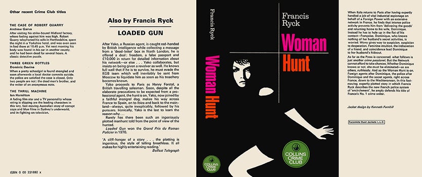 Item #54382 Woman Hunt. Francis Ryck