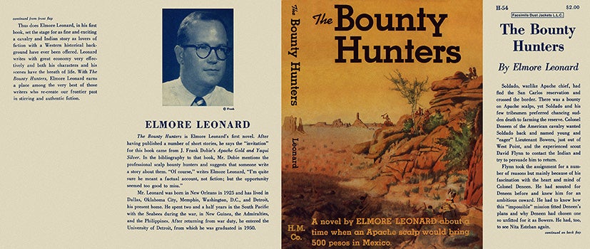 Item #5449 Bounty Hunters, The. Elmore Leonard.