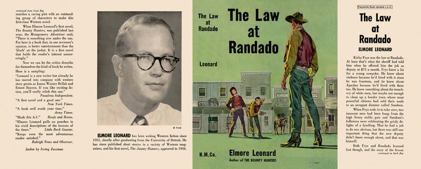 Item #5453 Law at Randado, The. Elmore Leonard.