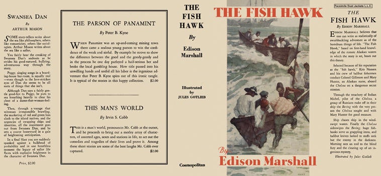 Item #5457 Fish Hawk, The. Edison Marshall, Jules Gotlieb