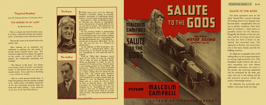 Item #546 Salute to the Gods. Malcolm Campbell.