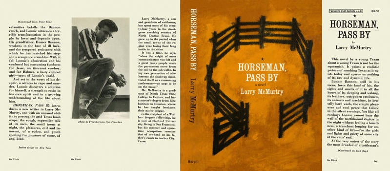 Item #5462 Horseman, Pass By. Larry McMurtry