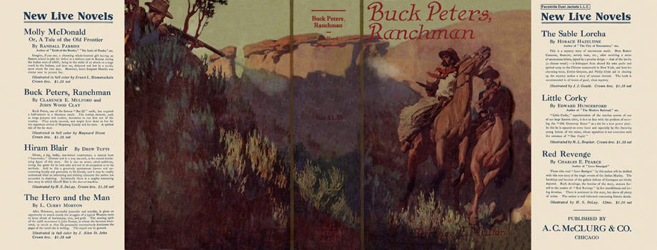 Item #5467 Buck Peters, Ranchman. Clarence E. Mulford