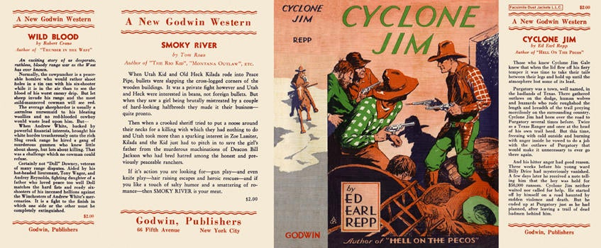 Item #5475 Cyclone Jim. Ed Earl Repp