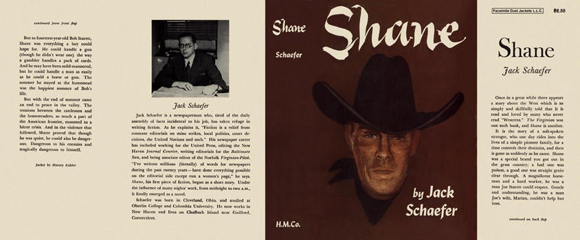 Item #5477 Shane. Jack Schaefer