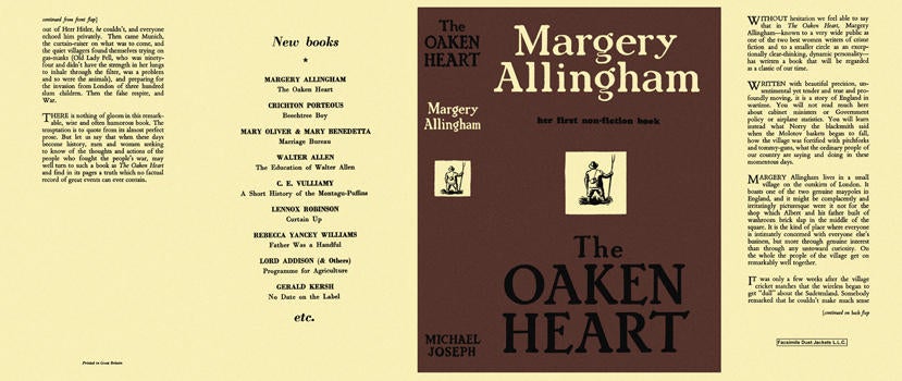 Item #5486 Oaken Heart, The. Margery Allingham
