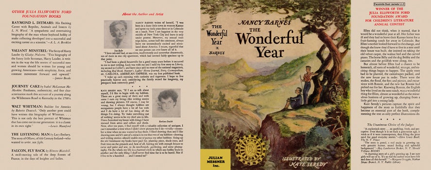 Item #55212 Wonderful Year, The. Nancy Barnes, Kate Seredy.