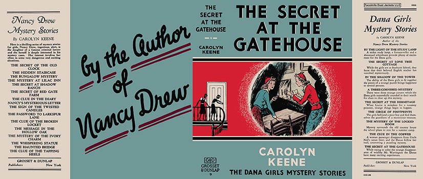 Item #55219 Dana Girls #09: Secret at the Gatehouse, The. Carolyn Keene